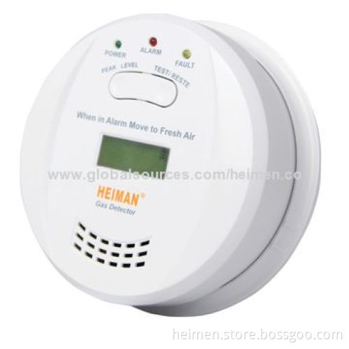 Standalone Figaro Electrochemical Carbon Monoxide Leakage Alarm with LCD Display
